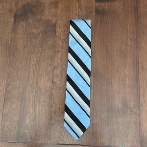 Lombardo Custom Blue & Black tie